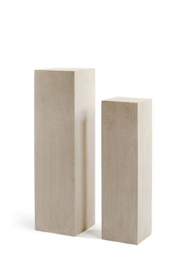 Кашпо TREEZ Effectory - Beton - Колонна - Белый песок