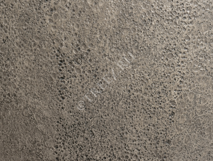 Кашпо TREEZ Effectory - Volcano - Высокий конус Design - Серо-коричневый туф фото